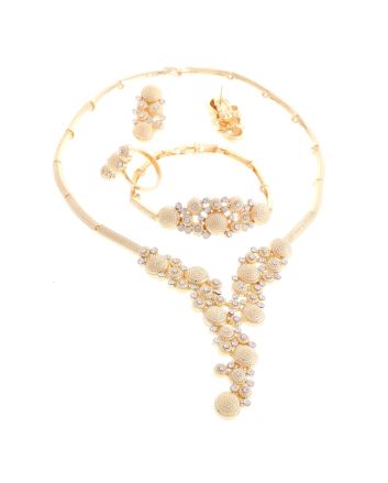 Gold Plated Necklace Set