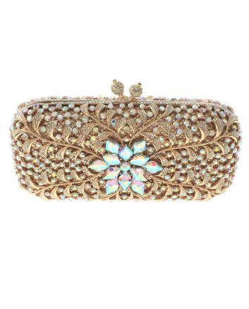 Crystal Rhinestone Evening Bag 
