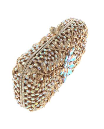 Crystal Rhinestone Evening Bag 