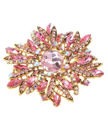 Rhinestone Brooch