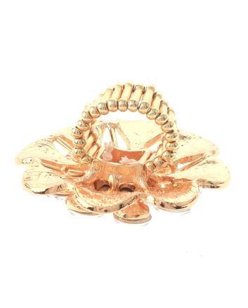 Elastic Flower Ring