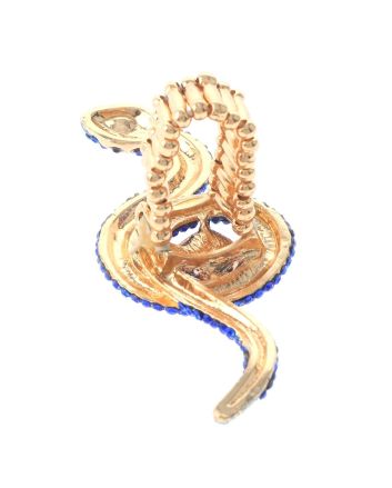 Crystal Stretch Snake Ring