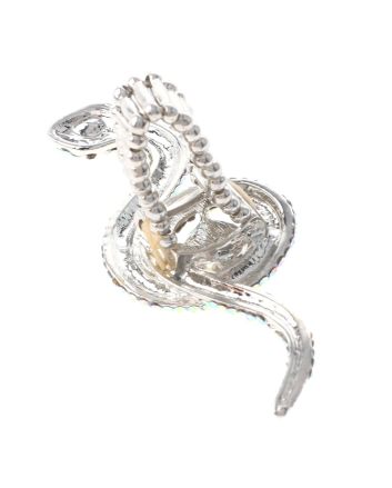 Crystal Stretch Snake Ring