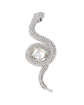 Crystal Stretch Snake Ring