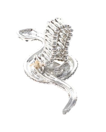 Crystal Stretch Snake Ring