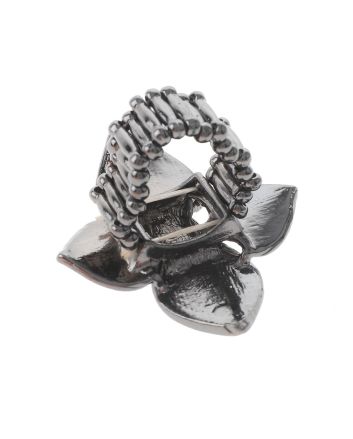 Crystal Stretch Flower Ring