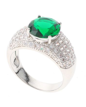 Rhodium Plated Ring