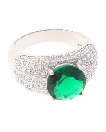 Rhodium Plated Ring