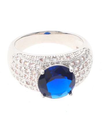 Rhodium Plated Ring