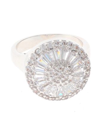 Rhodium Plated Ring
