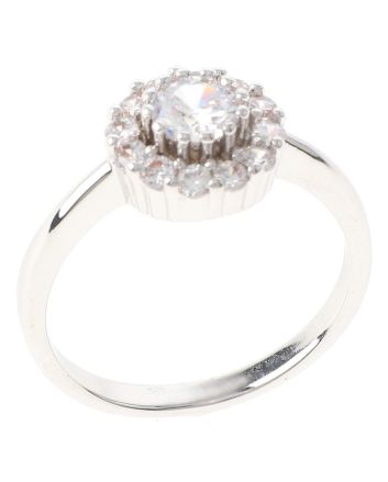 Rhodium Plated Ring