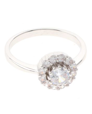Rhodium Plated Ring