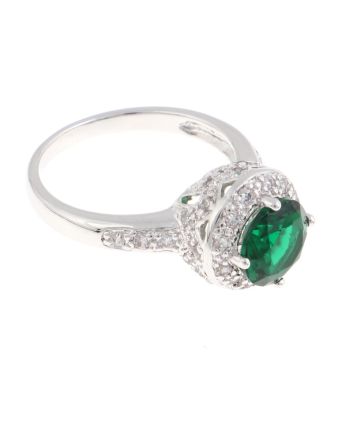 Rhodium Plated Ring