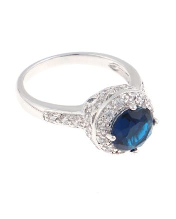 Rhodium Plated Ring
