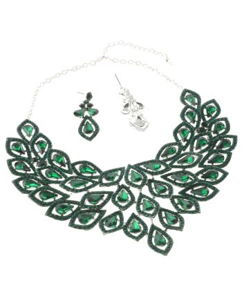 Rhinestone Necklace Set