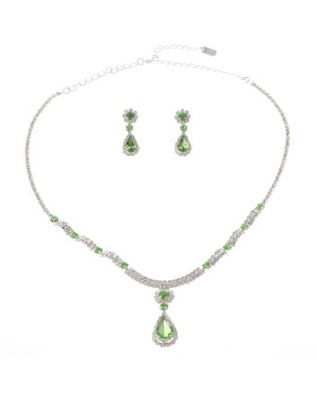 Rhinestone Necklace Set 
