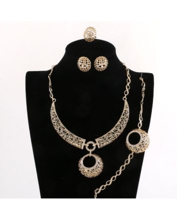 Gold Plated Necklace Set