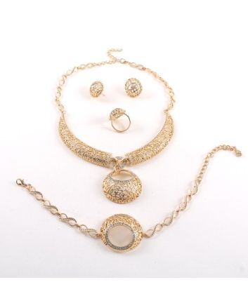 Gold Plated Necklace Set
